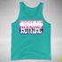 Assume Nothing Genderfluid Pride Flag Premium Tank Top - Teal