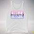 Assume Nothing Omnisexual Pride Flag Premium Tank Top - White