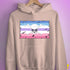 Bigender Pride Pirate Flag Hoodie - Light Pink