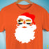 Santa’s Gay Bear Pride Flag Shades Premium Unisex T-Shirt - Orange