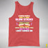 Stupid People Are Like Glow Sticks Premium Tank Top - Red Triblend