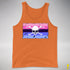 Omnisexual Pride Pirate Flag Premium Tank Top - Orange
