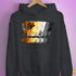 Bear Pride Grunge Exclamation Points Hoodie - Dark Grey Heather