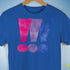 Bisexual Pride Exclamation Points Premium Unisex T-Shirt - Royal Blue