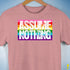 Assume Nothing Gilbert Baker Original LGBTQ Gay Pride Flag Premium - Mauve Heather