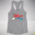 Believe Polysexual Pride Jingle Bell Racerback Tank - Heather Grey