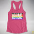 Assume Nothing Philly LGBTQ Gay Pride Flag Racerback Tank - Hot Pink