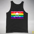 Gilbert Baker LGBTQ Pride Pirate Flag Premium Tank Top - Black