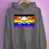 Philly LGBTQ Pride Pirate Flag Hoodie - Grey Heather