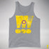 Intersex Pride Grunge Exclamation Points Premium Tank Top - Grey Heather