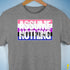 Assume Nothing Genderfluid Pride Flag Premium Unisex T-Shirt - Grey Heather