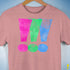 Polysexual Pride Exclamation Points Premium Unisex T-Shirt - Mauve Heather