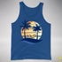 Bear Pride Hammock Summer Beach Sunset Premium Tank Top - Royal Blue