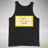 Assume Nothing Intersex Pride Flag Premium Tank Top - Black