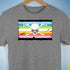 Queer Pride Pirate Flag Premium Unisex T-Shirt - Grey Heather