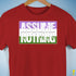 Assume Nothing Genderqueer Pride Flag Premium Unisex T-Shirt - Red