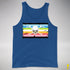 Queer Pride Pirate Flag Premium Tank Top - Royal Blue