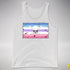 Bigender Pride Pirate Flag Premium Tank Top - White