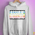 Assume Nothing Queer Pride Flag Hoodie - White