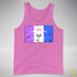 Drag Pride Pirate Flag Premium Tank Top - Neon Pink