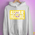 Assume Nothing Intersex Pride Flag Hoodie - White