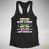 Stupid People Are Like Glow Sticks Women's Racerback Tank - Black