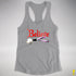Believe Demisexual Pride Jingle Bell Racerback Tank - Heather Grey