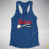 Believe Agender Pride Jingle Bell Racerback Tank - Royal