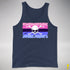 Omnisexual Pride Pirate Flag Premium Tank Top - Navy