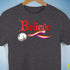 Believe Lesbian Pride Jingle Bell Premium Unisex T-Shirt - Dark Grey Heather