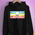 Queer Pride Pirate Flag Hoodie - Black