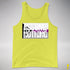 Assume Nothing Demisexual Pride Flag Premium Tank Top - Neon Yellow
