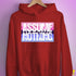 Assume Nothing Omnisexual Pride Flag Hoodie - Red