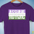 Assume Nothing Genderqueer Pride Flag Premium Unisex T-Shirt - Purple