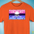Omnisexual Pride Pirate Flag Premium Unisex T-Shirt - Orange