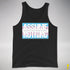 Assume Nothing Transgender Pride Flag Premium Tank Top - Black