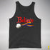 Believe LGBTQ Rainbow Pride Jingle Bell Premium Tank Top - Charcoal Triblend