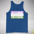Assume Nothing Genderqueer Pride Flag Premium Tank Top - Royal Blue