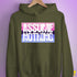 Assume Nothing Omnisexual Pride Flag Hoodie - Army