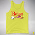 Believe Lesbian Pride Jingle Bell Premium Tank Top - Neon Yellow