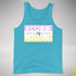 Assume Nothing Twink Pride Flag Premium Tank Top - Aqua Triblend