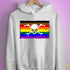 Philly LGBTQ Pride Pirate Flag Hoodie - White