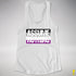Assume Nothing Asexual Pride Flag Racerback Tank - White