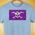 Lesbian Labrys Pride Pirate Flag Premium Unisex T-Shirt - Baby Blue