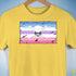 Bigender Pride Pirate Flag Premium Unisex T-Shirt - Yellow