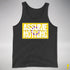 Assume Nothing Intersex Pride Flag Premium Tank Top - Charcoal Triblend
