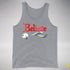 Believe Genderqueer Pride Jingle Bell Premium Tank Top - Grey Heather