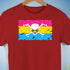 Pansexual Pride Pirate Flag Premium Unisex T-Shirt - Red