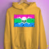 Polysexual Pride Pirate Flag Hoodie - Mustard