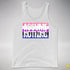 Assume Nothing Genderfluid Pride Flag Premium Tank Top - White